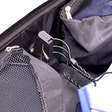 Travel Select Amsterdam Rolling Garment Bag Wheeled Luggage Case, Black (23-Inch)