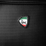 Mia Toro Italy Elio Softside 28 Inch Spinner Luggage, Black