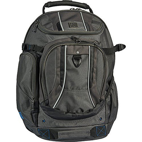 ful Load Factor Padded Laptop Backpack, BLK/Grey One Size