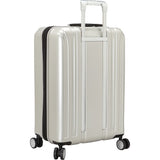 Delsey Luggage Titanium 2 Piece Hardside Spinner Carry on and Check in Set, One Size, Silver