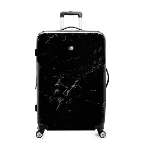 SWISSGEAR 7579 Expandable Hardside Luggage, 28-Inches - Black Marble