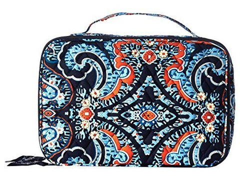 Vera Bradley Luggage Women's Large Blush & Brush Makeup Case Marrakesh Luggage Accessory