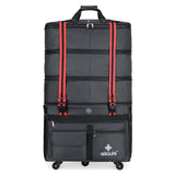 ailouis Expandable Extra Large Wheeled Travel Duffel Luggage Bag 36 Inch