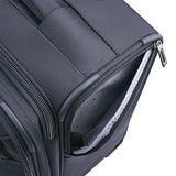 Delsey Luggage Sky Max Expandable Spinner Carry On, Black