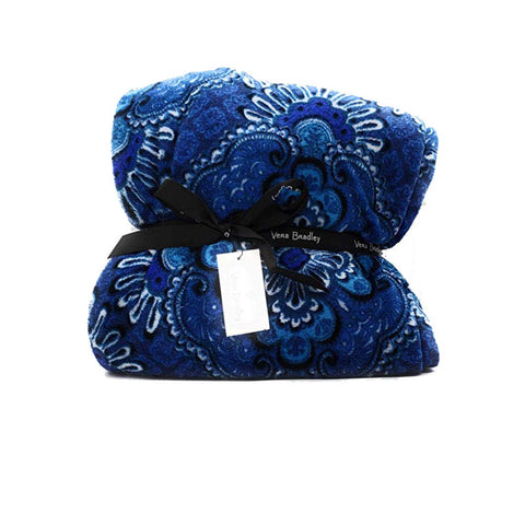 Vera Bradley Throw Blanket - Blue Tapestry