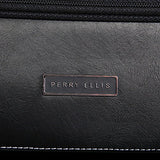 Perry Ellis Tribute 2Pc Spinner Luggage Set (Black)