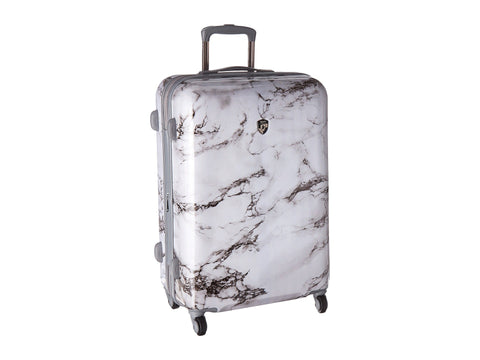 Heys America Bianco 21 Stone Print Carryon Luggage (White Marble)