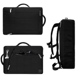 VanGoddy Slate Unisex Backpack for Fujitsu 10 inch Laptop Ultrabook Tablet Black