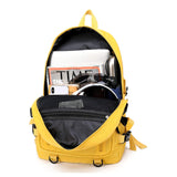 Laptop School Backpack for Men Women, USB Charging Bookbag Fits 14 inch Laptop