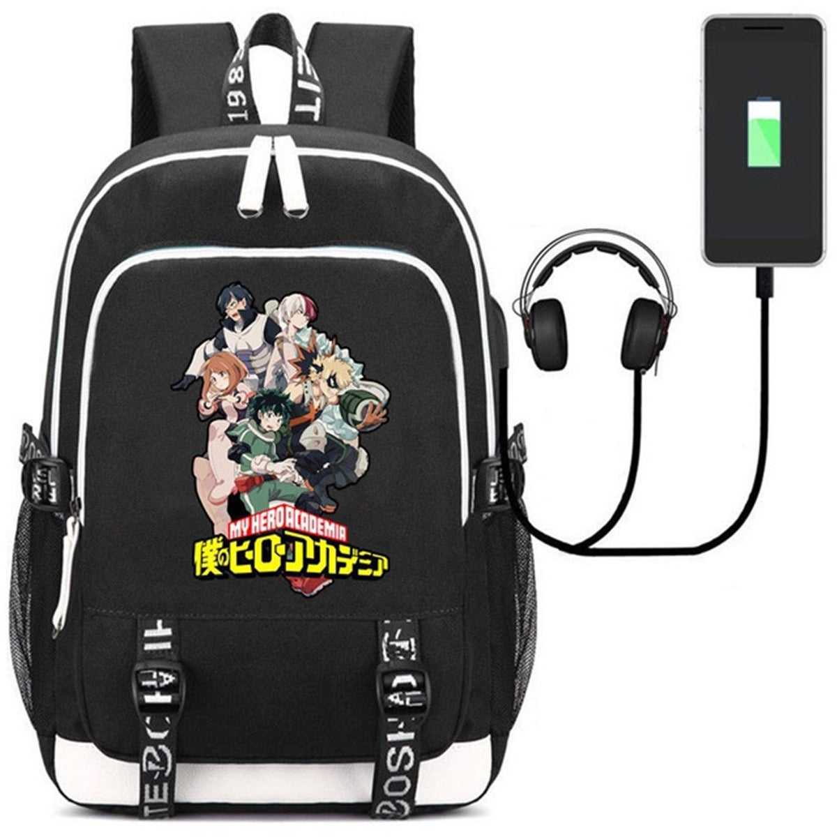 My Hero Academia Anime Themed Backpack - View #11