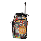 Lily Bloom 15" Under the Seat Design Pattern Carry on Bag With rolling Wheels (One Size, Bliss)