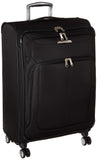 Samsonite SoLyte DLX Softside Luggage, Midnight Black, Checked-Medium