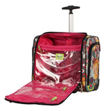 Lily Bloom 15" Under the Seat Design Pattern Carry on Bag With rolling Wheels (One Size, Bliss)