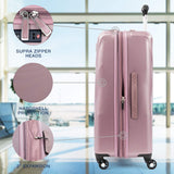 Travelpro Expandable Checked-Medium, Dusty Rose