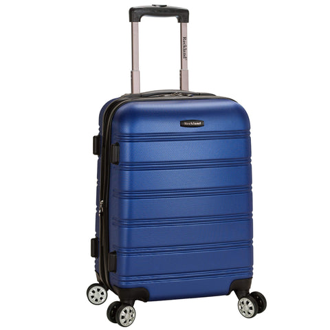 Rockland Luggage Melbourne 20 Inch Expandable Carry On, Blue, One Size