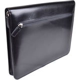 Royce Leather Ziparound iPad Case and Writing Portfolio Organizer