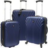 Traveler's Choice Ultra Lightweight 3 Piece Hardside Luggage Set