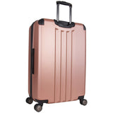 Kenneth Cole Reaction Reverb Hardside 8-Wheel 3-Piece 20" Carry-on, 25", 29" Luggage Set, Rose Gold,