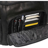 David King Mult-Pocket Leather Backpack