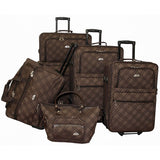 American Flyer Pemberly Buckles 5pc Luggage Set 