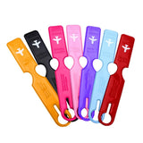 Multicolor Plastic Luggage Tags Luggage Checked