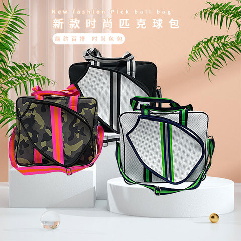 Cross-border hot sale multi-functional spot waterproof tennis bag, fashion handbag, cross-body bag, sports picker racket bag