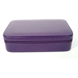 Royce Leather Zippered Travel Jewelry Case