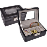 Royce Leather Watch Box Jewelry Storage Case 