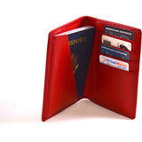 Royce Leather RFID Blocking Passport Document Wallet