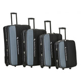 Rockland Luggage Polo Equipment Explorer 4 Piece Luggage Set