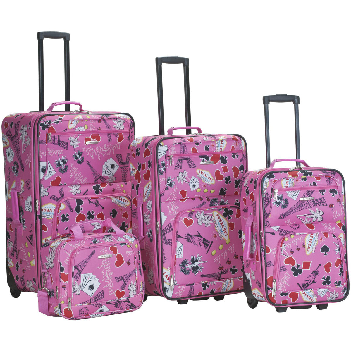 Shop Rockland Luggage Vegas Printed Piece L – Luggage Factory