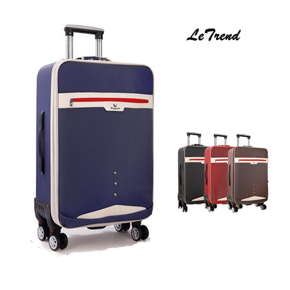 Letrend New Fashion Oxford Rolling Luggage Student Travel Bag Trolley Suitcases Password Box