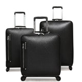 Luxury Leather Trolley Travel Bag Luggage Commercial 16 20 24 Inch Cowhide Universal Wheel