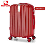 Hanke 16''-24'' Hardside Rolling Luggage Bag Women Spinner Trolley Suitcase Men Carry-Ons Female