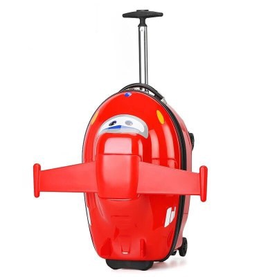 Kids Scooter Suitcase Storage Trolley Luggage Bag For Children Carry-On Rolling Luggage Ride On