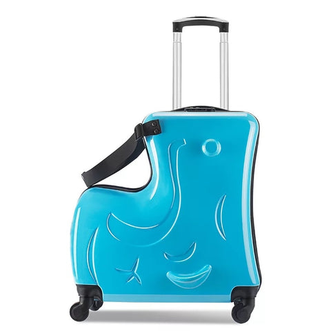 Fashion Cute Kids Trolley Suitcases Wheel Children Carry On Trunk Spinner 20Inch Rolling Luggage