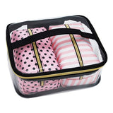 Women'S Clear Pvc Cosmetic Storage Bags Portable Makeup Organizer Waterproof Wash Case Travel