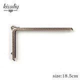 Metal Kiss Clasp Purse Frame | Bag Purse Frame Clasp Metal | Diy Purse