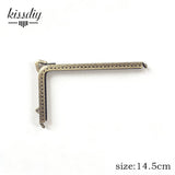Metal Kiss Clasp Purse Frame | Bag Purse Frame Clasp Metal | Diy Purse