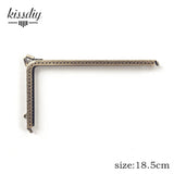 Metal Kiss Clasp Purse Frame | Bag Purse Frame Clasp Metal | Diy Purse