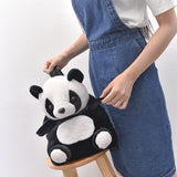 Korean version of the big and medium-sized baby book panda men and women children small backpack 2-5 years old, children's garden bag backpack