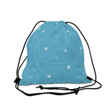 LFO - Luggage Factory - Planes Trails - Outdoor Drawstring Bag