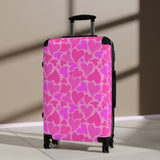 LFO - Pink Fluff heart Shape  - Suitcase