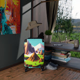 LFO - Carry On Suitcase - Travel The World - Mountains