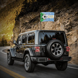 Car Flags 12 X18 In-Argentina