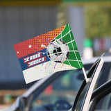 Car Flags 12 X18 In-Serbia
