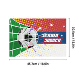 Car Flags 12 X18 In-Serbia