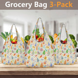 3 Pack of Grocery Bags