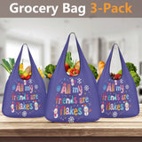 3 Pack of Grocery Bags