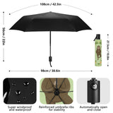 Fully Auto Open & Close Umbrella Printing Inside